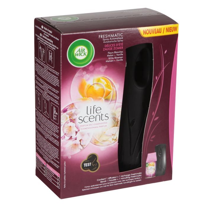 AIR WICK Freshmatic Max Life Scents Délices 250ml Achat / Vente