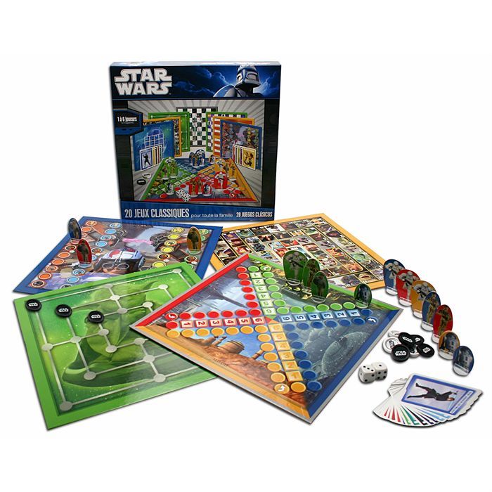Star Wars Mallette 20 Jeux Classiques Achat / Vente jeu société plateau Star Wars Mallette