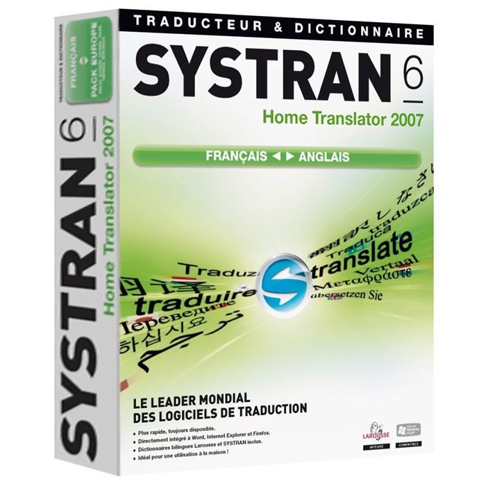TÉLÉCHARGER SYSTRAN 7 PREMIUM TRANSLATOR 7 TÉLÉCHARGER PREMIUM TRANSLATOR SYSTRAN