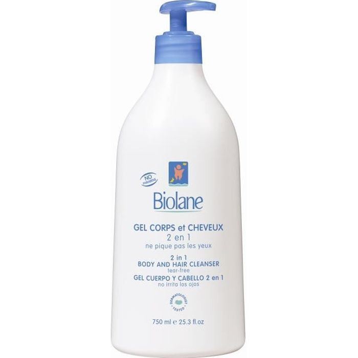 gel douche corps cheveux hair and body wash