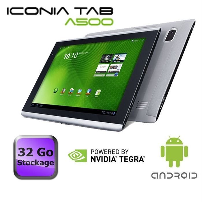 Acer Iconia Tab A500 32 Go Achat / Vente tablette tactile Acer Iconia