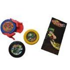 UNIVERS MINIATURE COMPLET Beyblade "Flying Discs" Lanceur + 3 disques métal