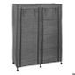 ARMOIRE DE CHAMBRE Armoire de rangement avec penderie chocolat