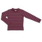  ALPHABET Sous Pull  Rayé Violet