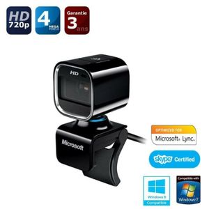 WEBCAM Microsoft LifeCam HD-6000 Noire WEBCAM Microsoft LifeCam HD-6000 Noire