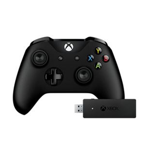 Manette Xbox One + Adaptateur sans fil pour Windows