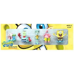 Pack Bob l'Eponge - 6 Figurines
