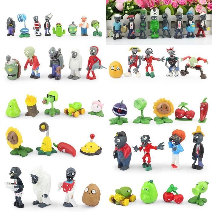 52 PcsLot Plants VS Zombies PVZ Collection Figures Jouet toutes les