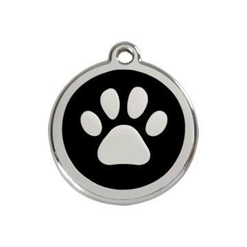 Médaille Red Dingo pour chien à personnaliser : motif "Patte"Cette