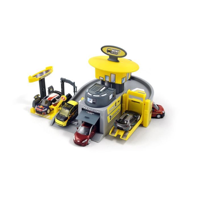 Garage Minijet Emergency Safety Center + 1 véhicul