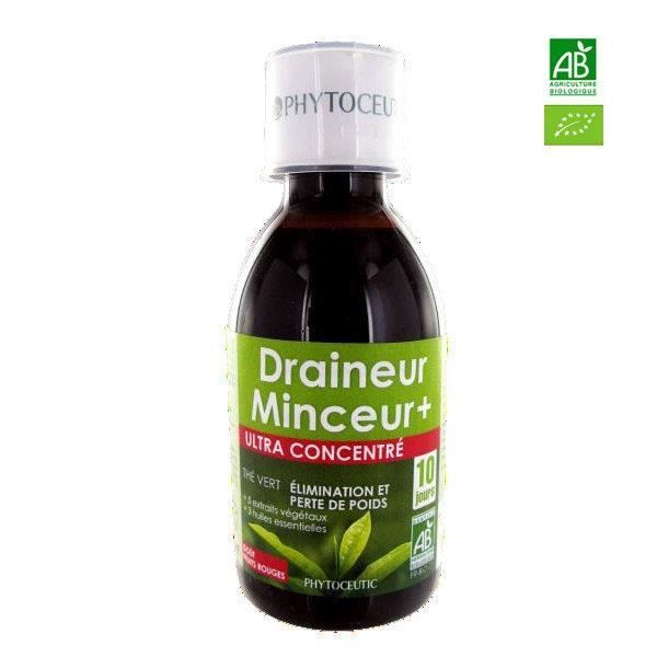 Draineur Minceur bio au Thé vert - 200ml - Achat / Vente Draineur Minceur bio au Thé vert - 200ml - Achat / Vente