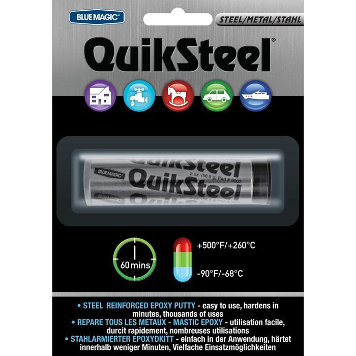 Mastic Epoxy Special Métaux Quiksteel - Achat / Vente ...