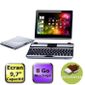 TABLETTE TACTILE Polaroid Tablette 9,7'' 8 Go + Clavier Bluetooth