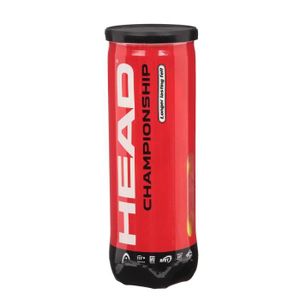 Head Balle de Tennis Championship Tube 3 Balles