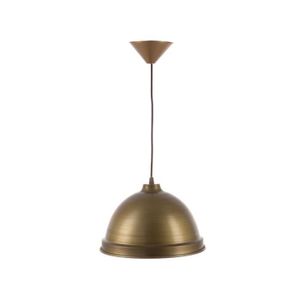 Lustre - suspension Alu - Aluminium laiton vieilli ?30 cm longueur réglable max 100cm