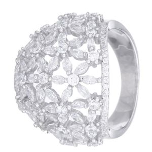 ID BIJOUX Bague Argent 925° Femme