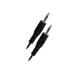 APM 418000 Cordon Jack 3,5 mm stéréo Mâle / Jack 3,5 mm stéréo Mâle - 1.5 m