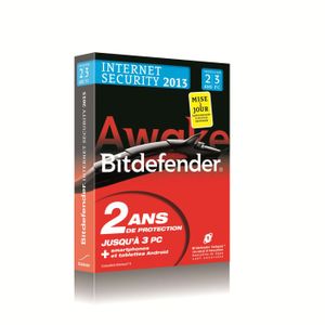 ANTIVIRUS Bitdefender Internet Security 2013 - MAJ- 2A  3P