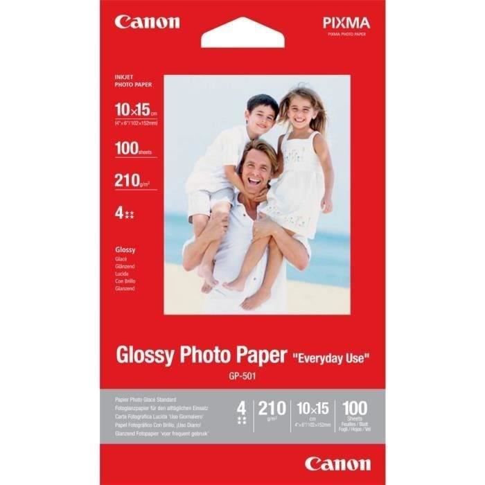 Canon GP 501 100 feuilles 10x15 170g Achat / Vente papier photo