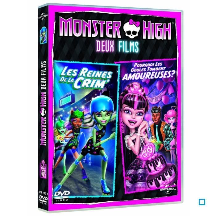 Monster High Film Les Reine De La Crime DVD Monster high : les reines de la crim' ; po... en dvd dessin animé