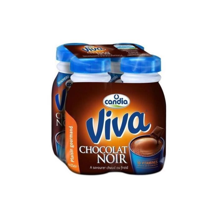Candia Candia Viva Chocolat Noir 25cl (pack de 4) Achat / Vente