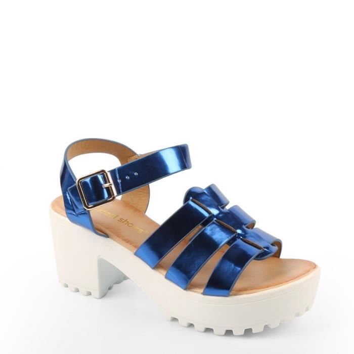 Sandales vernies Ã  plateforme Emeline. Profitez du beau temps avec ...