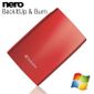 DISQUE DUR EXTERNE Verbatim USB2.0 320 Go Red 2.5"