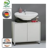 ZAMORA Meuble sous vasque L70cm blanc ZAMORA Meuble sous vasque L70cm blanc