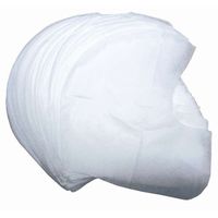CAGOULE - TOUR DE COU OMP Cagoule jetable (25 pcs) Blanc