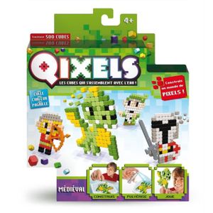 QIXELS Mini Kit 4 Créations Th?me Médiéval
