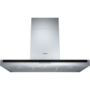 SIEMENS LC97BD532 décorative murale - Evacuation ou recyclage - 730m3-h max - 40dB max - 4 vitesses - L90cm - Inox