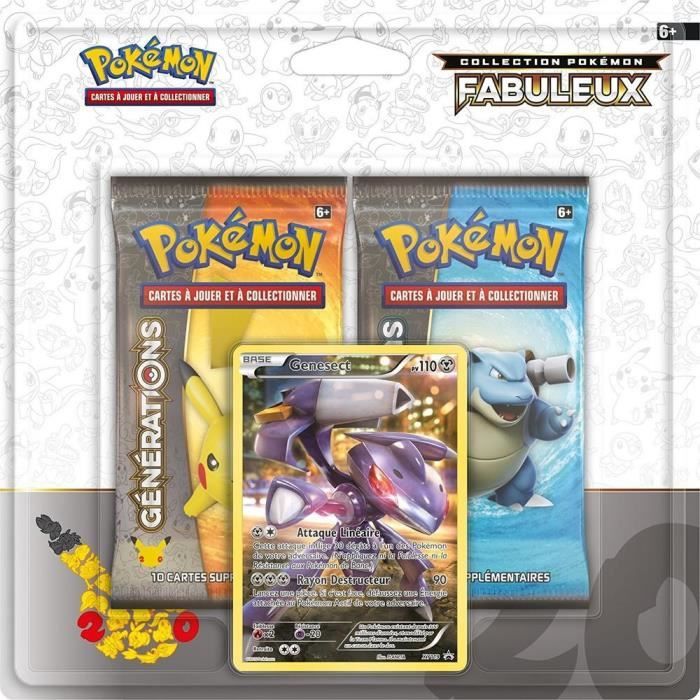 Booster pokemon generation Achat / Vente jeux et jouets pas chers