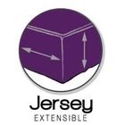 DRAP - DRAP HOUSSE  Drap Housse Jersey 90x190 DEEP PURPLE