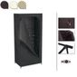 KIT DRESSING Penderie toile non tissee marron fonce