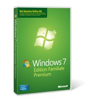 SYSTÈME D'EXPLOITATION Windows 7 GGK Edition Familiale Premium