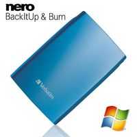 DISQUE DUR EXTERNE Verbatim USB2.0 320 Go Blue 2.5"