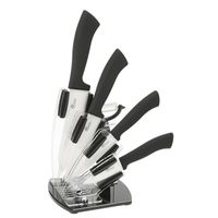 COUVERTS - MENAGERE PRADEL EXCELLENCE bloc 4 couteaux + 1 éplucheur