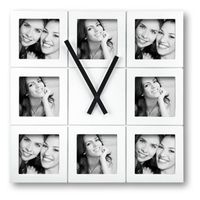 OCTA Horloge photo murale 8x10x10 blanc npm OCTA Horloge photo murale 8x10x10 blanc npm