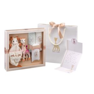 SOPHIE LA GIRAFE Coffret Naissance Création Elégance 1 Sophiesticated