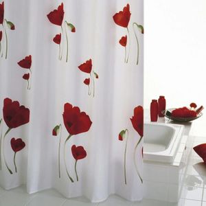 RIDDER Rideaux de douche textile - Mohn