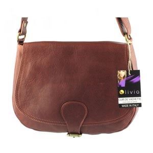 Sac bandouliÃ¨re Cuir marron FLORENCE N1035 Sac Ã  main - SAC ...