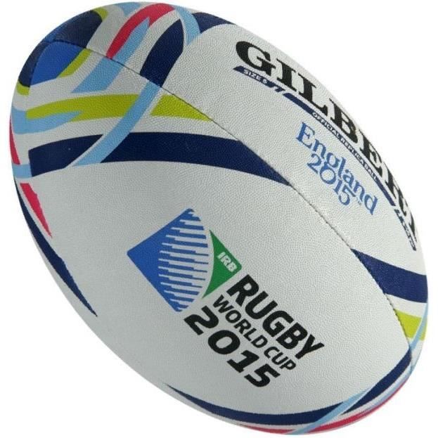 GILBERT Ballon de Rugby Coupe Du Monde 2015 Prix pas cher Cdiscount
