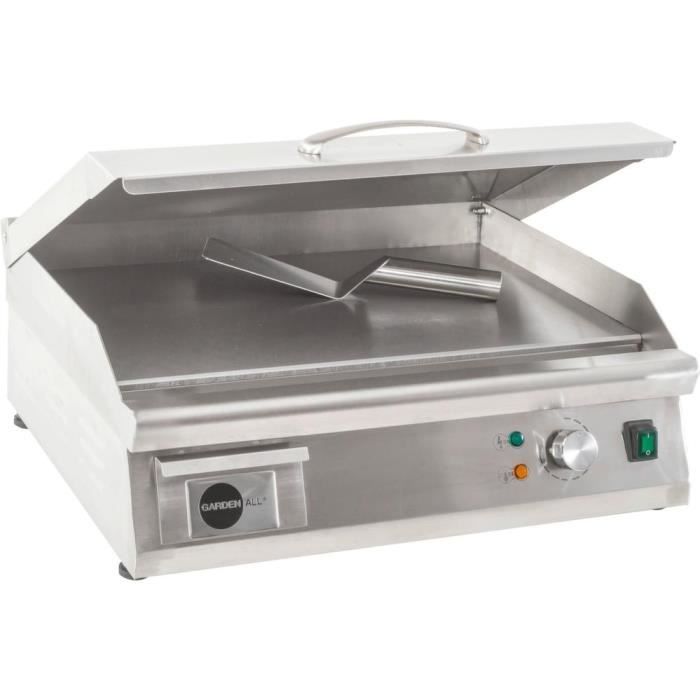 Plancha électrique inox Manzana  Euskal Plantxa 