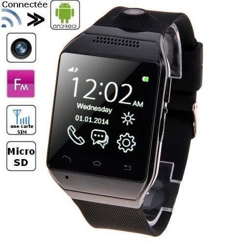 Après avoir installé une carte SIM, cette montre "Smart Watch Phone