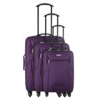 SET DE VALISES TRAVEL ONE Set 3 valises trolley 4 roues SANTADI