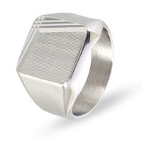  RÊVE DE DIAMANTS Chevalière Homme