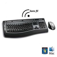 PACK CLAVIER - SOURIS Microsoft Wireless Laser Desktop 6000