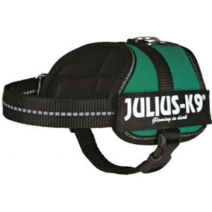 Harnais Power Julius-K9 - Baby 2 - XS-S : 33-45 cm-18 mm - Vert - Pour chien
