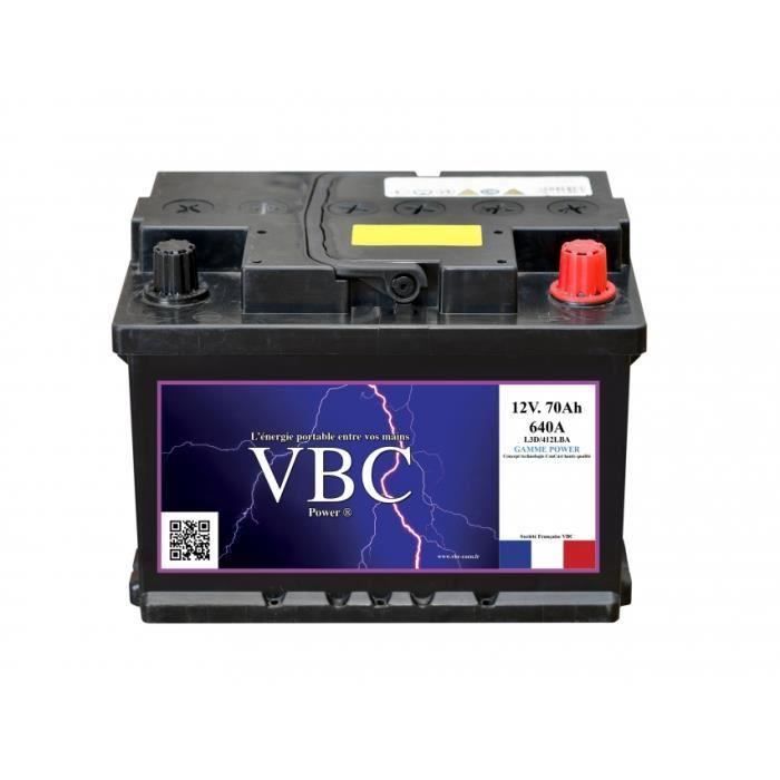 Batterie 12V 70Ah/640A Achat / Vente batterie véhicule Batterie 12V