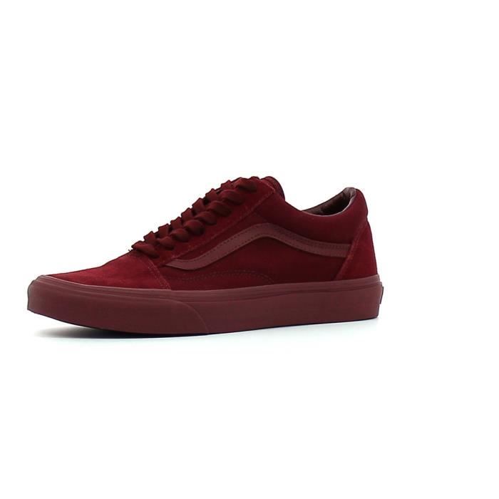 Vans Old Skool Bordeaux Haute Vans Old Skool Bordeaux Haute